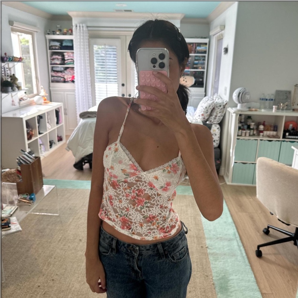 Floral Lace Women Top